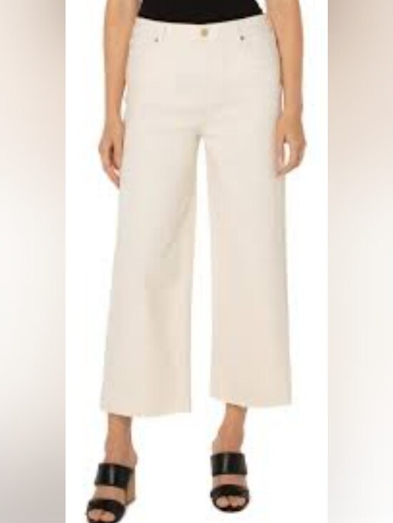 Liverpool Jeans Company Denim - Liverpool- Wide Leg Crop